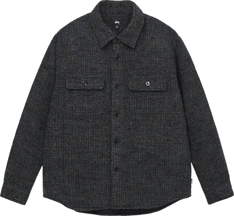 Рубашка Stussy Speckled Wool Cpo Shirt 'Black', черный
Рубашка Stussy Speckled Wool Cpo Shirt 'Black', черный