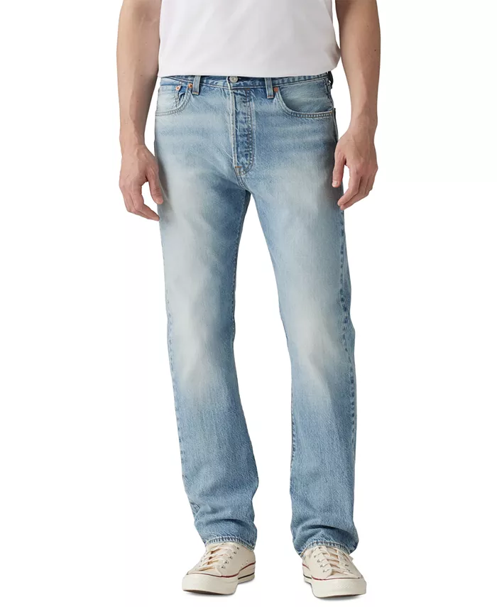 Мужские джинсы 501 Original Straight-Fit из облегченного денима Levi's, синий
Мужские джинсы 501 Original Straight-Fit из облегченного денима Levi's, синий
