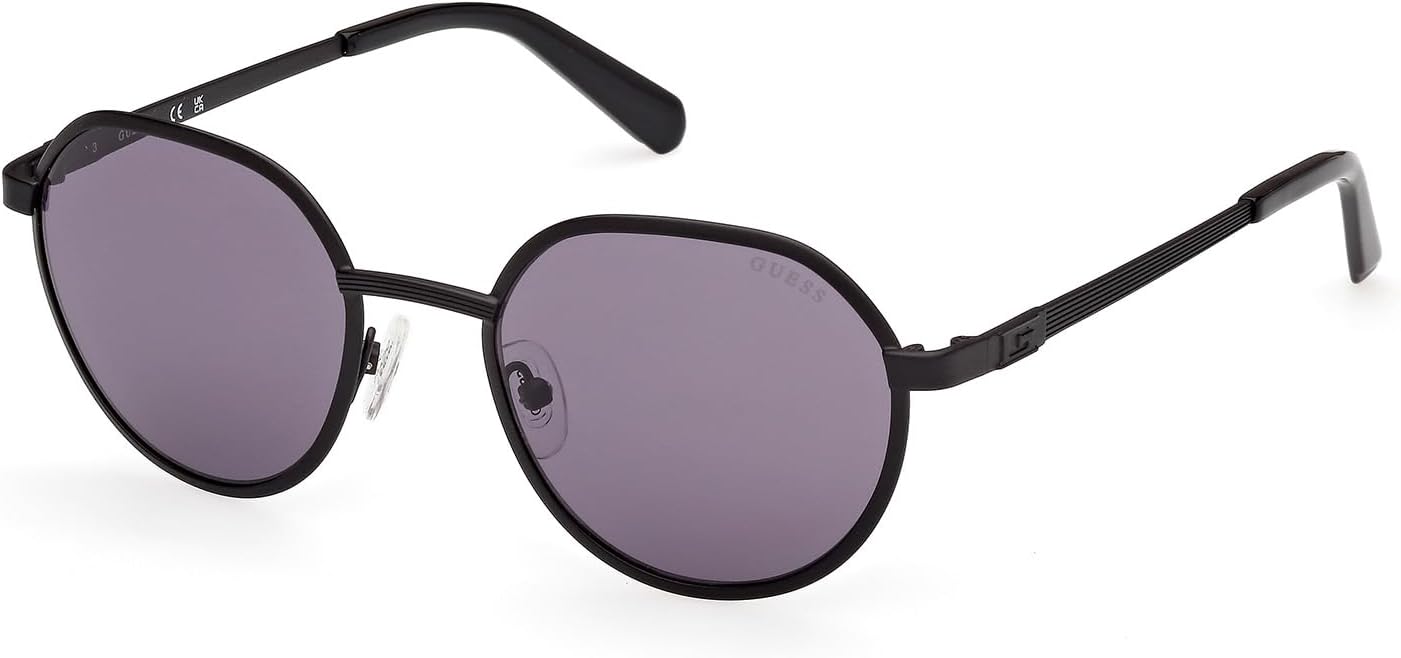 GUESS круглые металлические солнцезащитные очки, Black
GUESS круглые металлические солнцезащитные очки, Black