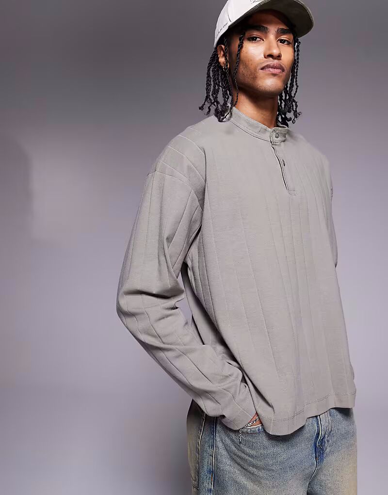 Футболка свободного кроя с длинными рукавами и фактурной отделкой ASOS DESIG цвета хаки ASOS DESIGN
Футболка свободного кроя с длинными рукавами и фактурной отделкой ASOS DESIG цвета хаки ASOS DESIGN