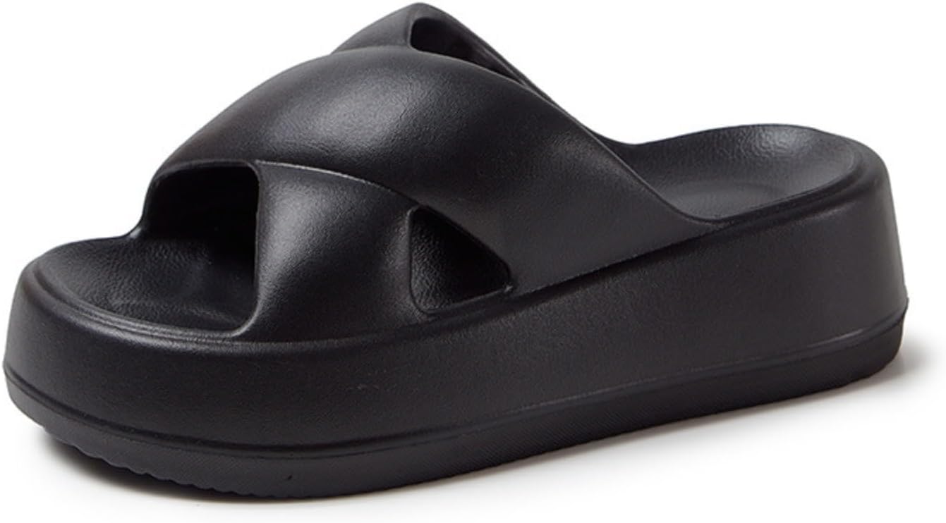 Тапочки-подушечки для женщин и мужчин, сандалии-шлепанцы, обувь Cloud Slides с толстой подошвой Srdmuph, черный
Тапочки-подушечки для женщин и мужчин, сандалии-шлепанцы, обувь Cloud Slides с толстой подошвой Srdmuph, черный