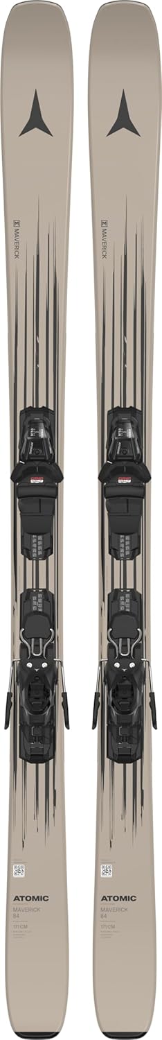 Мужские универсальные лыжи Atomic Maverick 84 с креплениями M 10 GW, Sand/Black, Черный, Мужские универсальные лыжи Atomic Maverick 84 с креплениями M 10 GW, Sand/Black
Мужские универсальные лыжи Atomic Maverick 84 с креплениями M 10 GW, Sand/Black, Черный, Мужские универсальные лыжи Atomic Maverick 84 с креплениями M 10 GW, Sand/Black