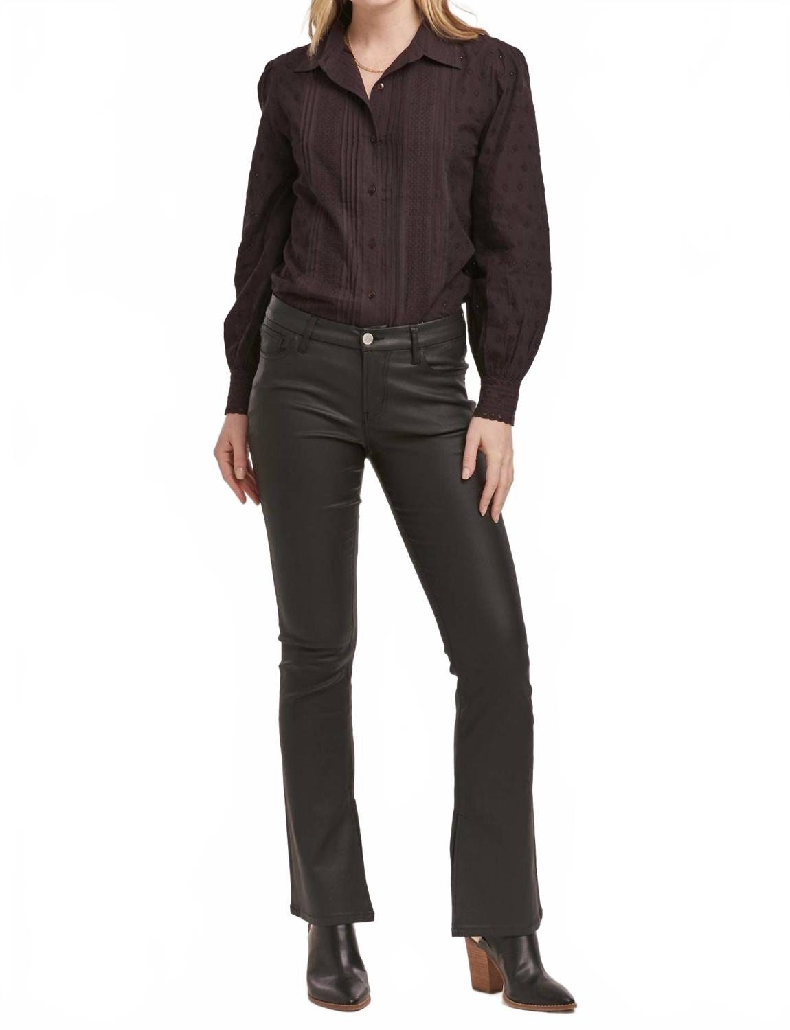 Джинсы Jaxtyn клеш из кожи черные DEAR JOHN DENIM
Джинсы Jaxtyn клеш из кожи черные DEAR JOHN DENIM