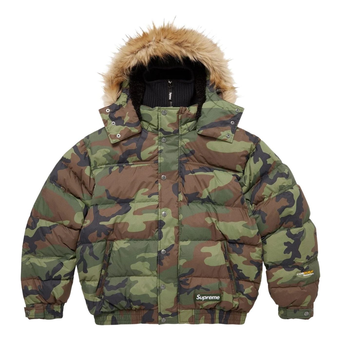 Пуховая куртка Supreme FW25 с защитной маской и наполнителем 700-Fill, расцветка «Лесной камуфляж»
Пуховая куртка Supreme FW25 с защитной маской и наполнителем 700-Fill, расцветка «Лесной камуфляж»