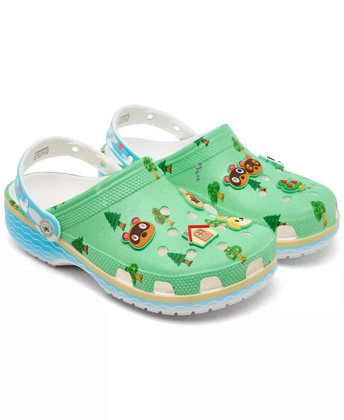 Детские сандалии-кроксы Animal Crossing Classic Clog от Finish Line Crocs, мультиколор
Детские сандалии-кроксы Animal Crossing Classic Clog от Finish Line Crocs, мультиколор