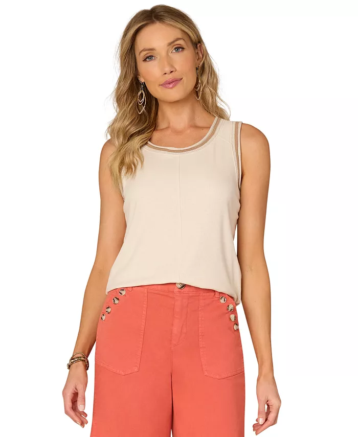 Петит топ с декором из трикотажа Democracy, коричневый/бежевый
Петит топ с декором из трикотажа Democracy, коричневый/бежевый