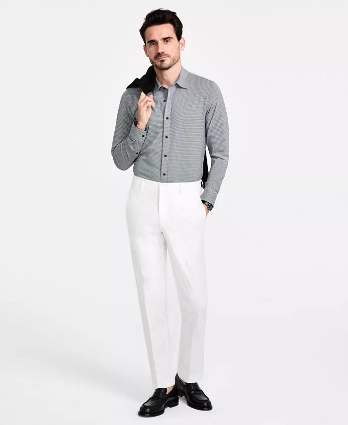 Мужские классические брюки из хлопковой смеси Michael Kors, белый
Мужские классические брюки из хлопковой смеси Michael Kors, белый