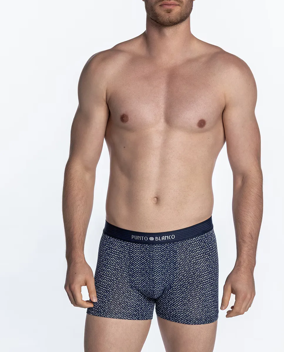 Мужские темно-синие трикотажные боксерские шорты Punto Blanco, тёмно-синий
Мужские темно-синие трикотажные боксерские шорты Punto Blanco, тёмно-синий