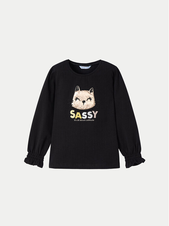 Блуза стандартного кроя Mayoral, черный
Блуза стандартного кроя Mayoral, черный