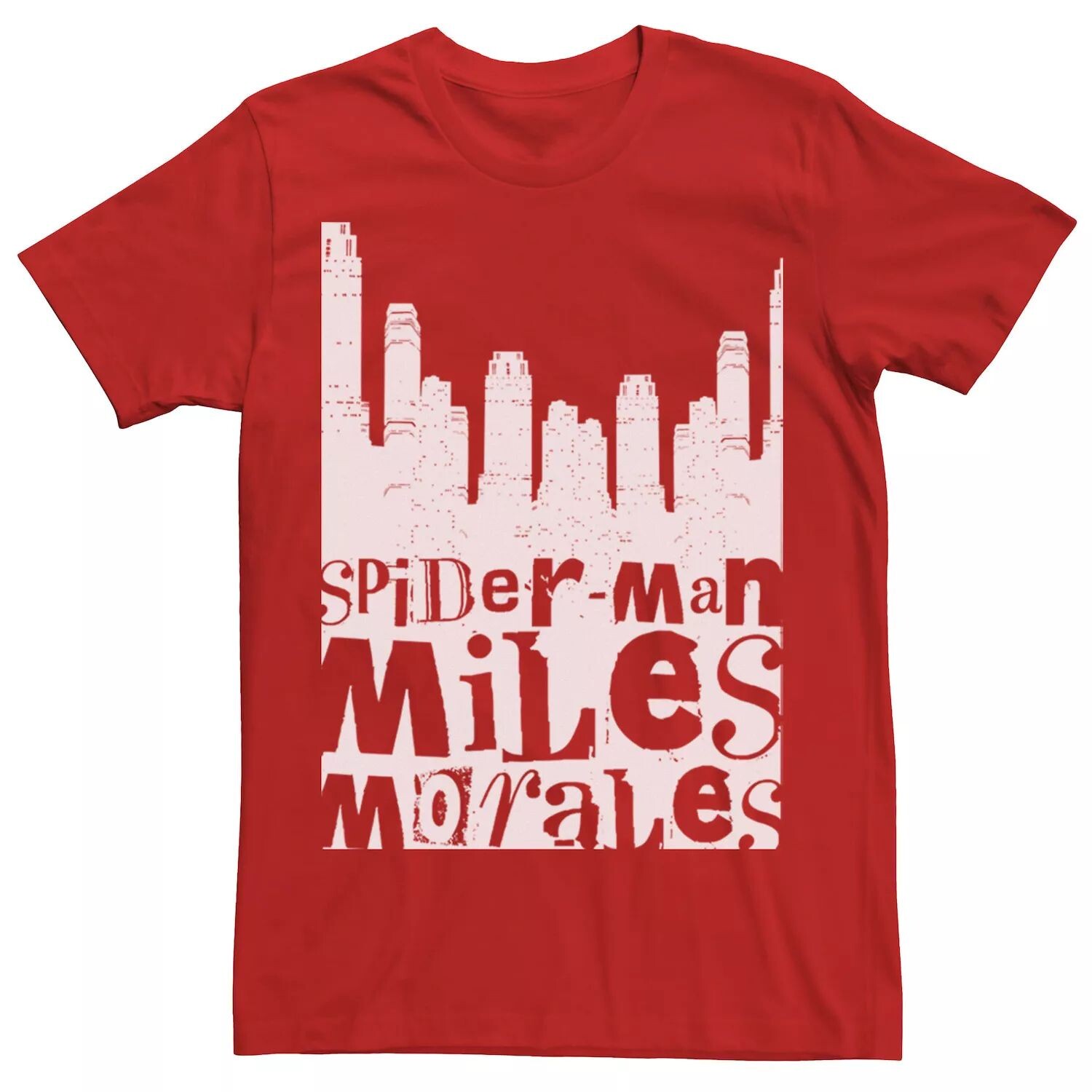 Мужская футболка Marvel Spider-Man Miles Morales City Skyline Licensed Character
Мужская футболка Marvel Spider-Man Miles Morales City Skyline Licensed Character