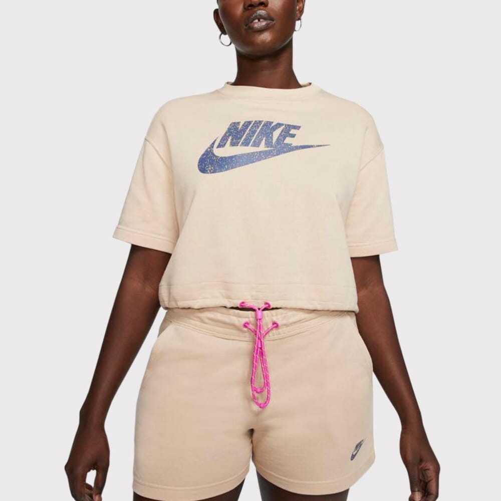 Nike Air Sportswear короткий рукав беговой топ Shimmer Tan CJ2275-287 женский, бежевый
Nike Air Sportswear короткий рукав беговой топ Shimmer Tan CJ2275-287 женский, бежевый
