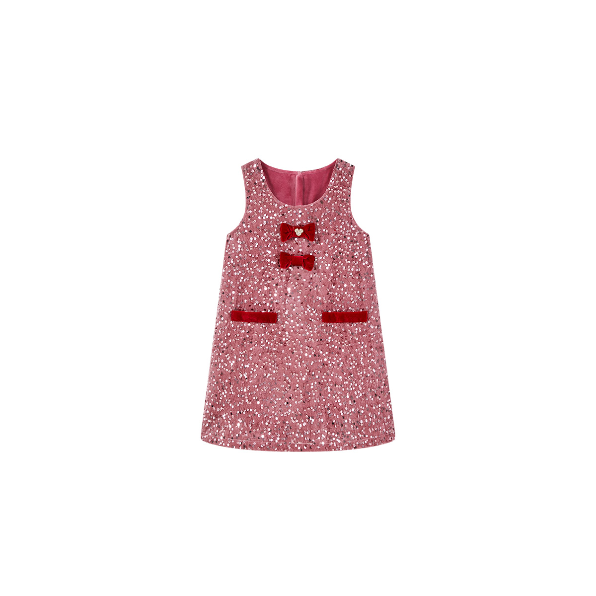 Детское платье с круглым вырезом, средней длины Disney, розовый
Детское платье с круглым вырезом, средней длины Disney, розовый