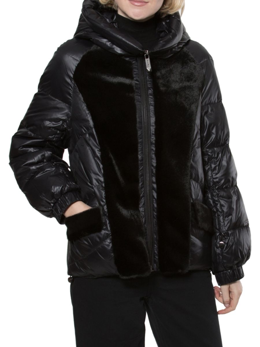 Куртка-пуховик из искусственного меха BELLE FARE, черный
Куртка-пуховик из искусственного меха BELLE FARE, черный