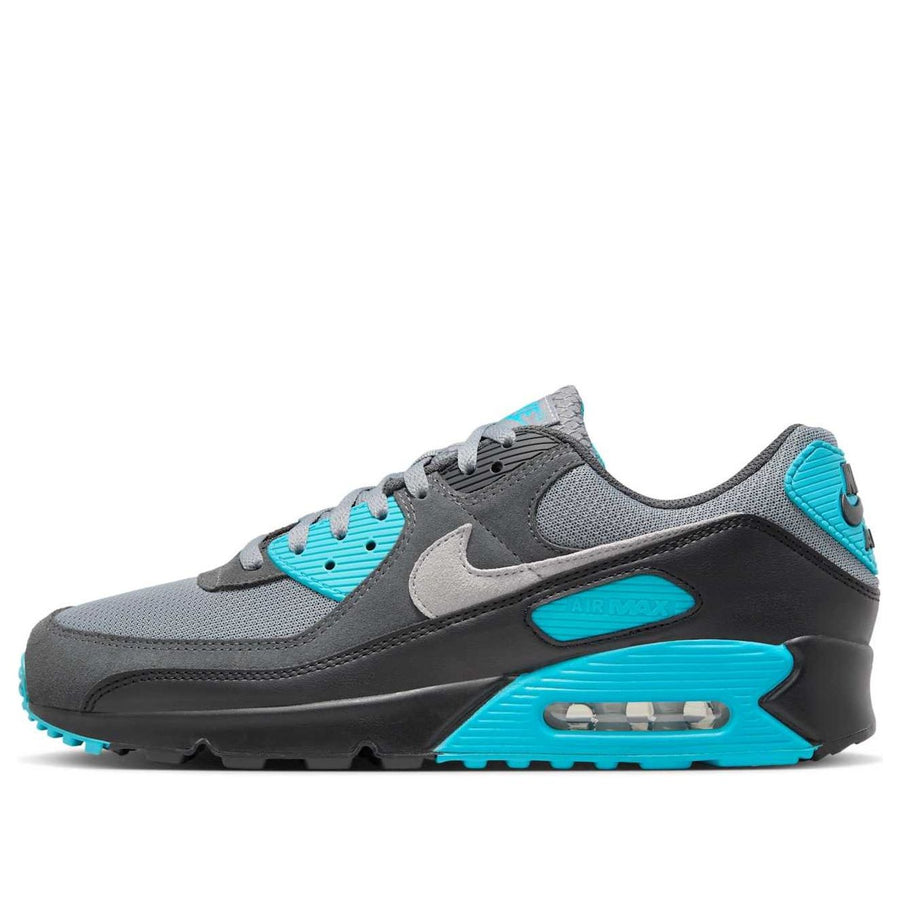 Кроссовки Nike Air Max 90 'Cool Grey Dusty Cactus Black', серый 
Кроссовки Nike Air Max 90 'Cool Grey Dusty Cactus Black', серый