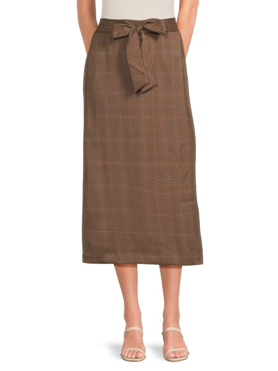 Юбка миди А-силуэта в клетку The Lynk, цвет Brown Multi
Юбка миди А-силуэта в клетку The Lynk, цвет Brown Multi