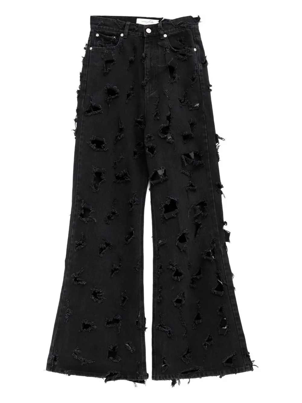 Джинсы с эффектом потертости Matiéres, черный
Джинсы с эффектом потертости Matiéres, черный