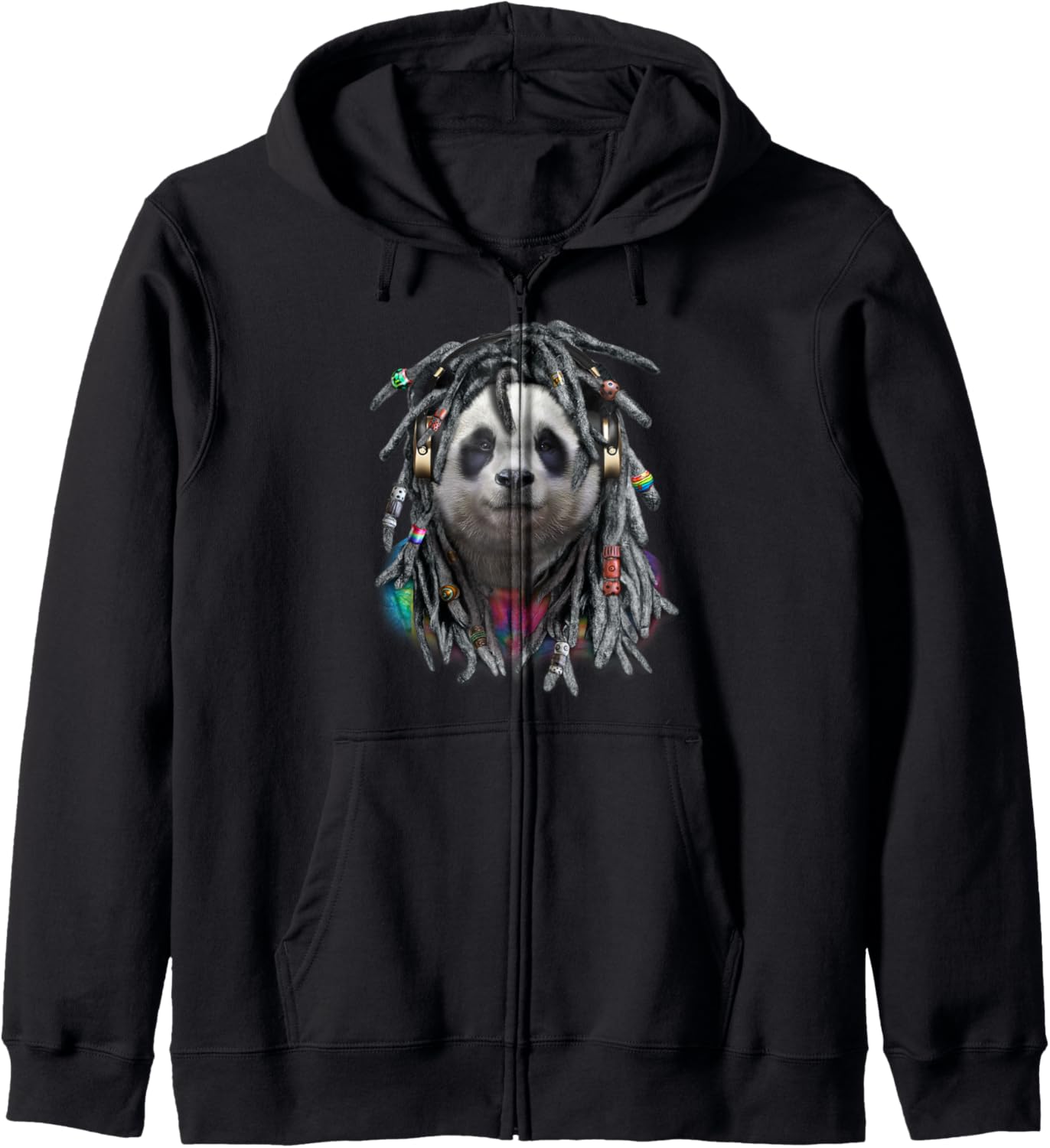 Худи на молнии Dred Hip Hop Reggae с изображением панды, черный Fox Republic Design
Худи на молнии Dred Hip Hop Reggae с изображением панды, черный Fox Republic Design