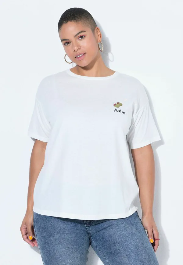 Укороченная футболка с принтом olivenstickerei Studio Untold, Off-White, Белый, Укороченная футболка с принтом olivenstickerei Studio Untold, Off-White
Укороченная футболка с принтом olivenstickerei Studio Untold, Off-White, Белый, Укороченная футболка с принтом olivenstickerei Studio Untold, Off-White