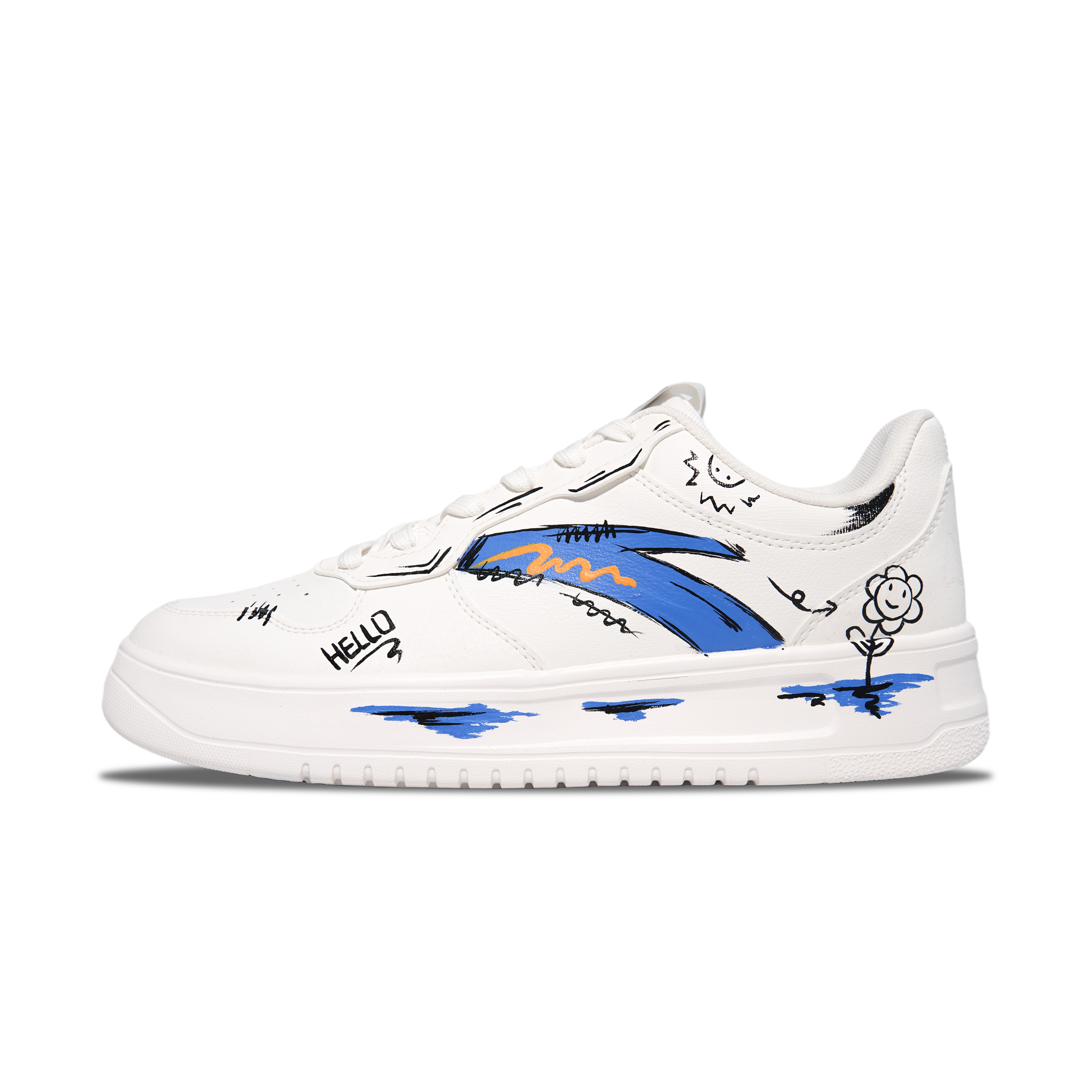 ANTA Теплые нескользящие низкие кроссовки для скейтбординга Coverage, белые, мужские
ANTA Теплые нескользящие низкие кроссовки для скейтбординга Coverage, белые, мужские