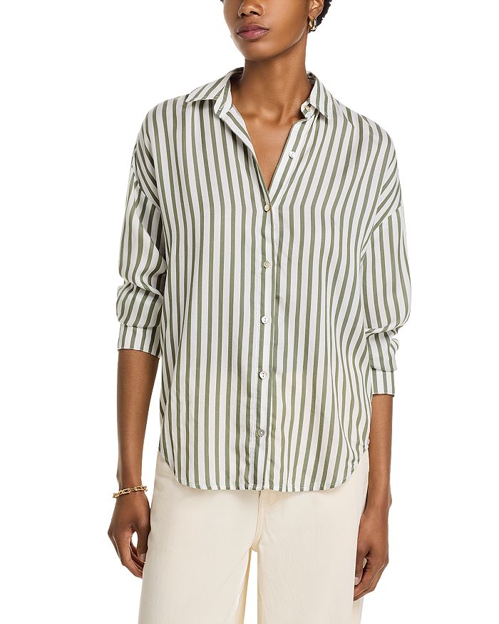 Свободная рубашка на пуговицах Bella Dahl, зеленый
Свободная рубашка на пуговицах Bella Dahl, зеленый