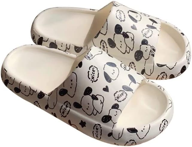 Забавные тапочки с собачками для женщин и мужчин, тапочки-подушки в виде облаков, для дома и улицы, для ванной и душа, милые домашние тапочки Ceinom, белый
Забавные тапочки с собачками для женщин и мужчин, тапочки-подушки в виде облаков, для дома и улицы, для ванной и душа, милые домашние тапочки Ceinom, белый
