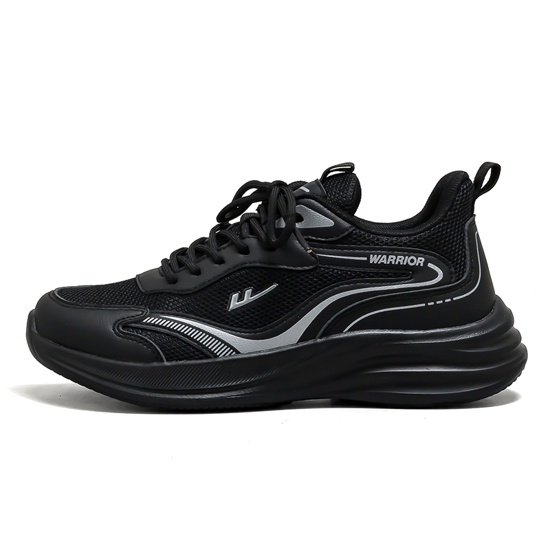 WARRIOR Беговые кроссовки Unisex Low top черные серебристые с усиленной амортизацией, увеличенной высотой, износостойкие и дышащие
WARRIOR Беговые кроссовки Unisex Low top черные серебристые с усиленной амортизацией, увеличенной высотой, износостойкие и дышащие
