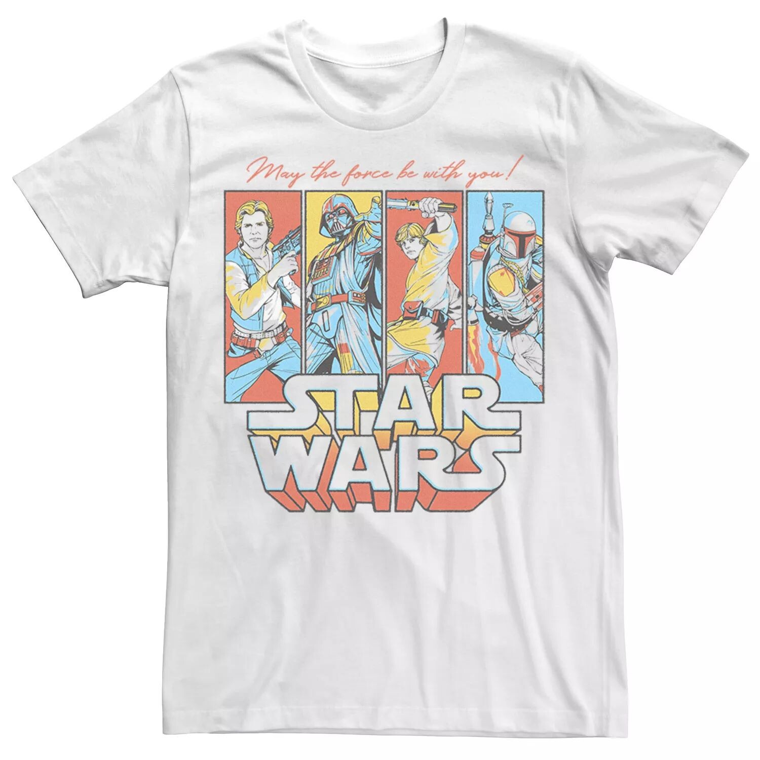 Мужская футболка с логотипом Star Wars Pop Culture Crew Licensed Character
Мужская футболка с логотипом Star Wars Pop Culture Crew Licensed Character