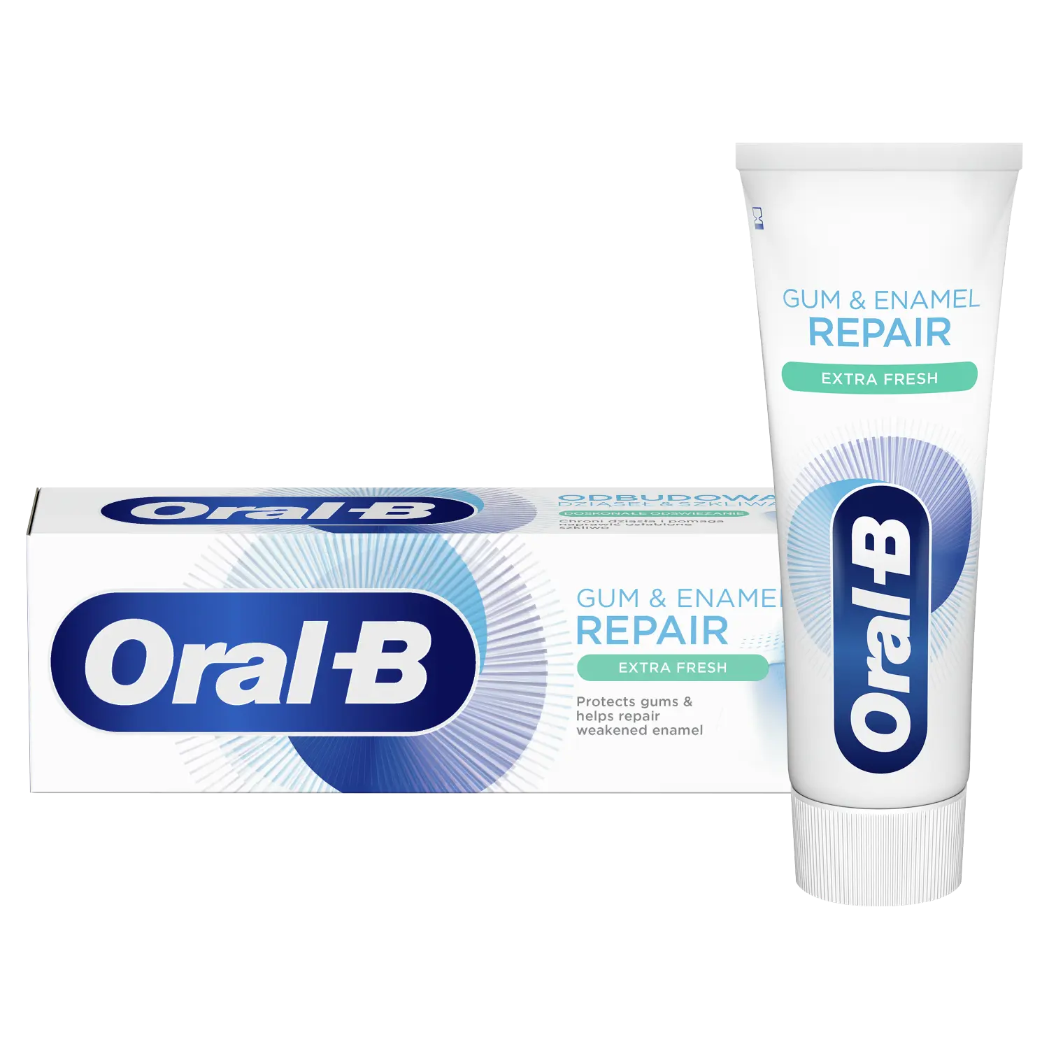 Oral-B Gum&Enamel Extra Fresh освежающая зубная паста, 75 мл
Oral-B Gum&Enamel Extra Fresh освежающая зубная паста, 75 мл