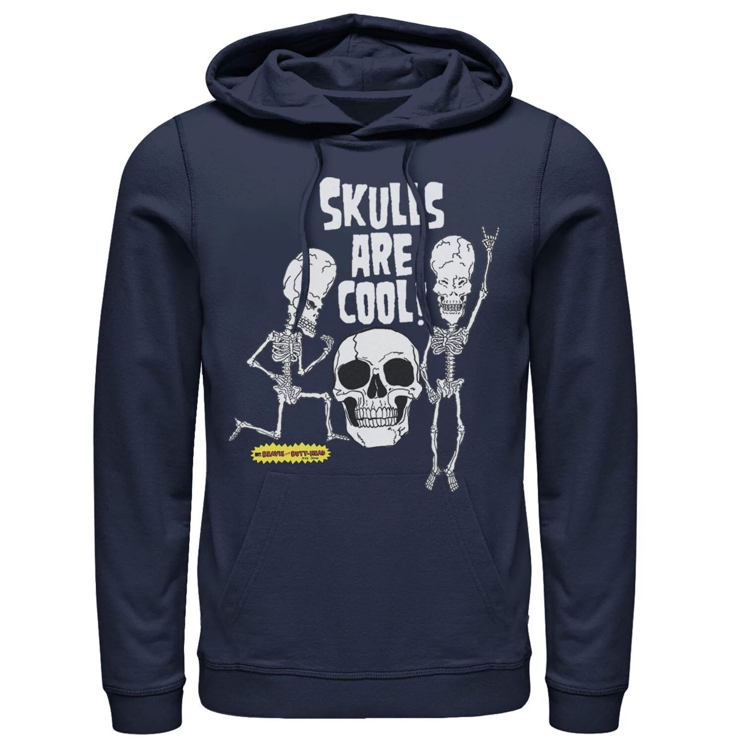 Мужская толстовка с капюшоном Beavis And Butthead Skulls Are Cool, Blue Licensed Character, синий
Мужская толстовка с капюшоном Beavis And Butthead Skulls Are Cool, Blue Licensed Character, синий