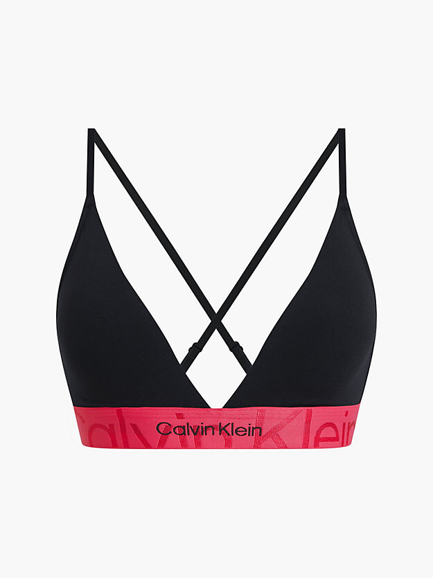 Бюстгальтер с треугольными чашечками - Embossed Icon Calvin Klein, черный
Бюстгальтер с треугольными чашечками - Embossed Icon Calvin Klein, черный