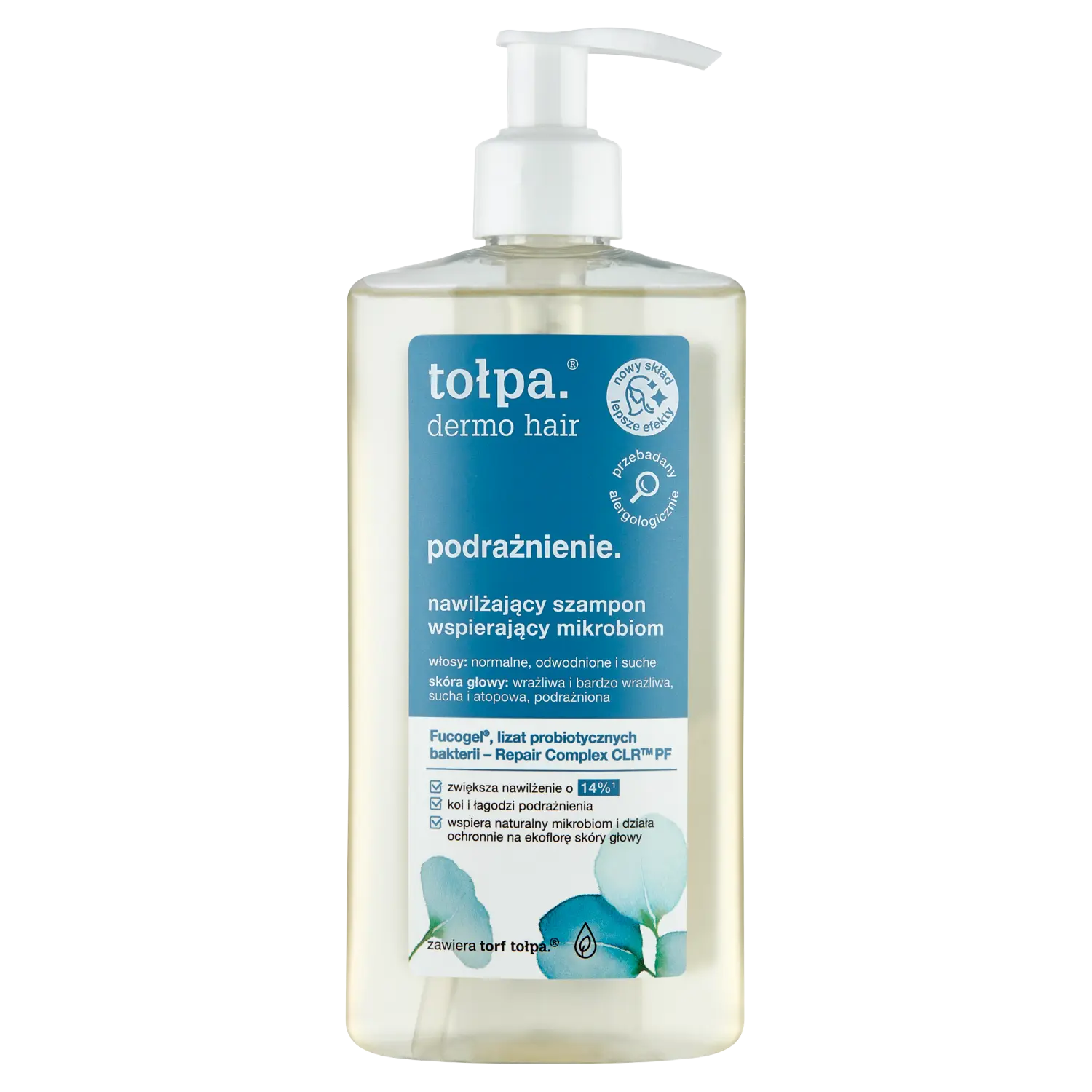 Tołpa Dermo Hair увлажняющий шампунь для волос, 250 мл
Tołpa Dermo Hair увлажняющий шампунь для волос, 250 мл