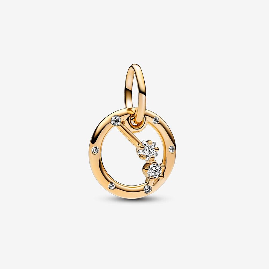 Шарм Pandora Aries Zodiac Dangle, золото
Шарм Pandora Aries Zodiac Dangle, золото