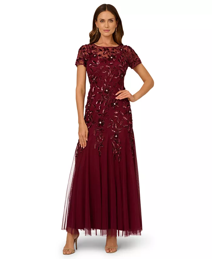 Женское платье Adrianna Papel с цветочной вышивкой и бисером Adrianna Papell
Женское платье Adrianna Papel с цветочной вышивкой и бисером Adrianna Papell