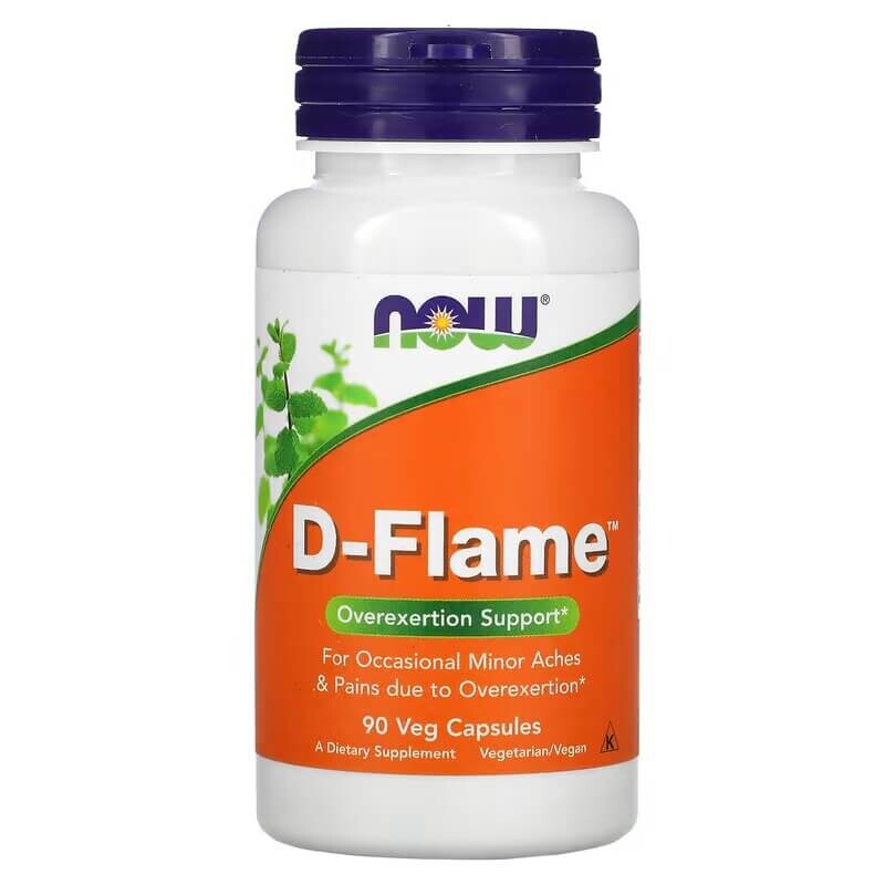 Добавка NOW Foods D-Flame, 90 растительных капсул
Добавка NOW Foods D-Flame, 90 растительных капсул