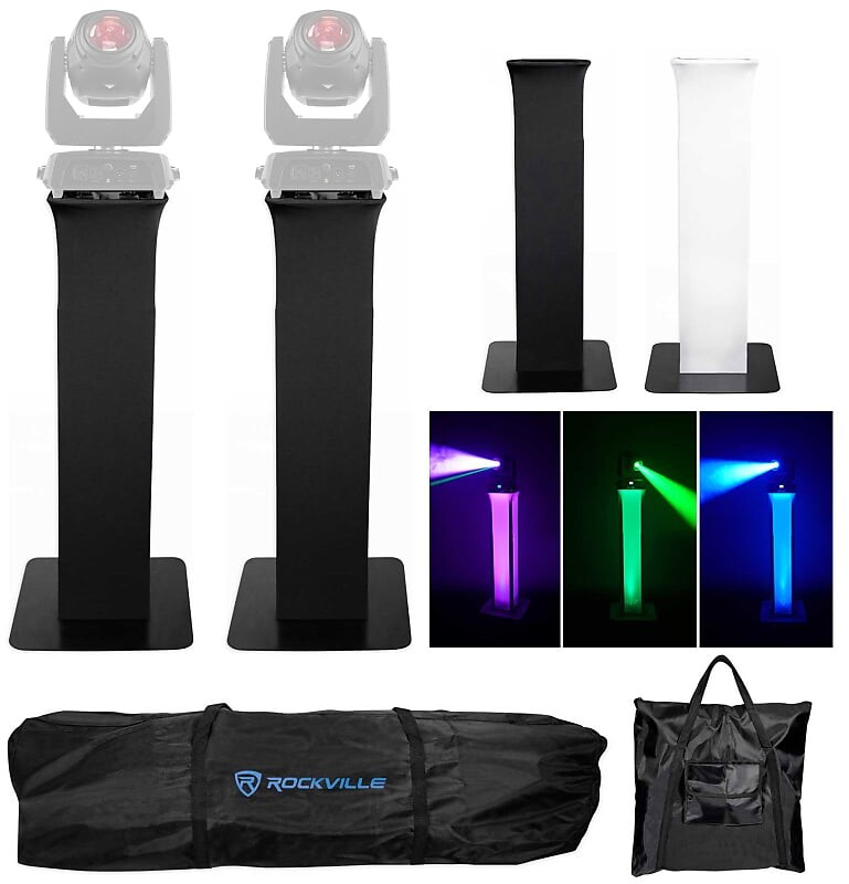 (2) тотемные стойки + черные + белые сетки для 2) фонарей Chauvet Intimidator Beam 140SR Rockville (2) RTP32B 140SR
(2) тотемные стойки + черные + белые сетки для 2) фонарей Chauvet Intimidator Beam 140SR Rockville (2) RTP32B 140SR