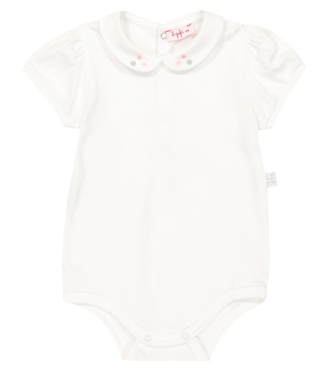 Детский комбинезон из хлопкового трикотажа Il Gufo, белый
Детский комбинезон из хлопкового трикотажа Il Gufo, белый