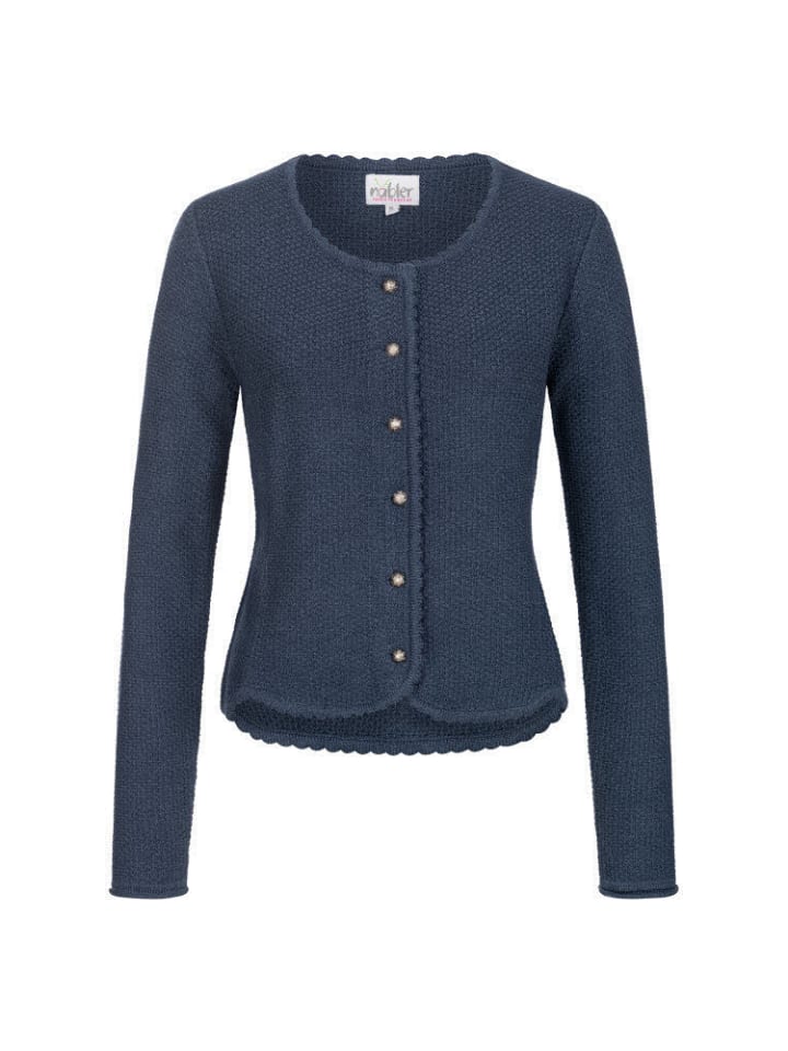 Кардиган с длинными рукавами Yvonne синего цвета Nübler
Кардиган с длинными рукавами Yvonne синего цвета Nübler