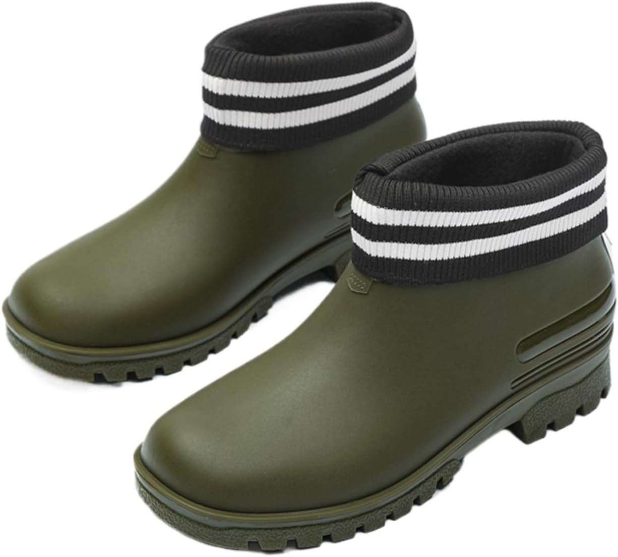 Непромокаемые резиновые ботинки Azttoztto унисекс с противоскользящей подошвой для мужчин и женщин, низкие водонепроницаемые кухонные сапоги с толстой подошвой, комфорт на все сезоны (обычные и с флисовой подкладкой), зеленый
Непромокаемые резиновые ботинки Azttoztto унисекс с противоскользящей подошвой для мужчин и женщин, низкие водонепроницаемые кухонные сапоги с толстой подошвой, комфорт на все сезоны (обычные и с флисовой подкладкой), зеленый