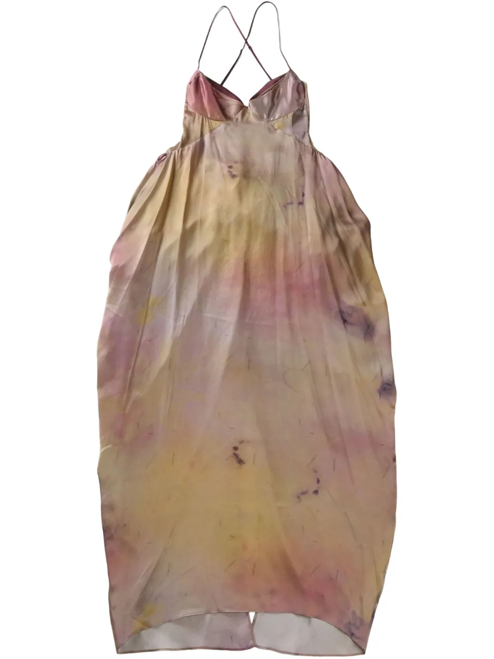 Шелковое макси-платье YANGKEHAN, нейтральный
Шелковое макси-платье YANGKEHAN, нейтральный