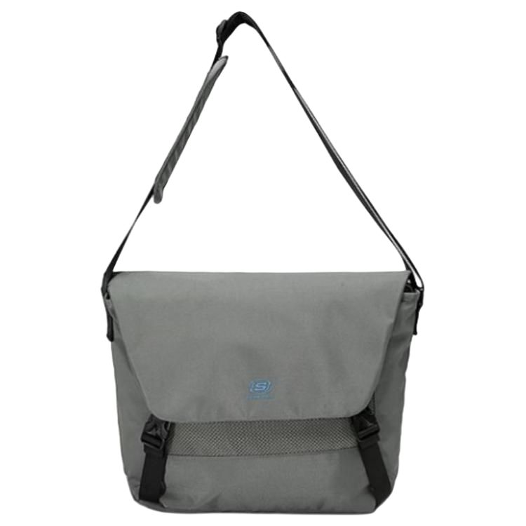 Сумка-мессенджер из ткани через плечо унисекс небесно-серый Skechers, Sky Edge Gray
Сумка-мессенджер из ткани через плечо унисекс небесно-серый Skechers, Sky Edge Gray