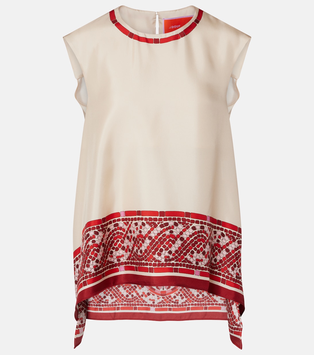 Топ из печатного шелкового твила San Carlo La DoubleJ, Cobra Placee
Топ из печатного шелкового твила San Carlo La DoubleJ, Cobra Placee