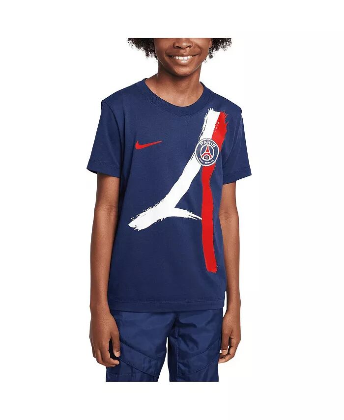 Футболка для больших мальчиков и девочек в морском стиле Paris Saint-Germain Eiffel Nike
Футболка для больших мальчиков и девочек в морском стиле Paris Saint-Germain Eiffel Nike