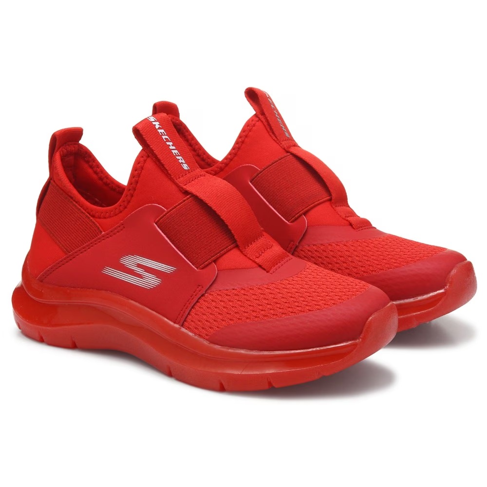 Детские кроссовки на липучках Skechers skech fast для маленьких/больших детей, red mono
Детские кроссовки на липучках Skechers skech fast для маленьких/больших детей, red mono