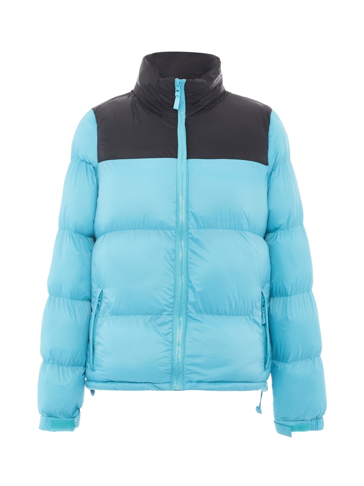 Женская стеганая куртка бирюзового цвета myMo
Женская стеганая куртка бирюзового цвета myMo