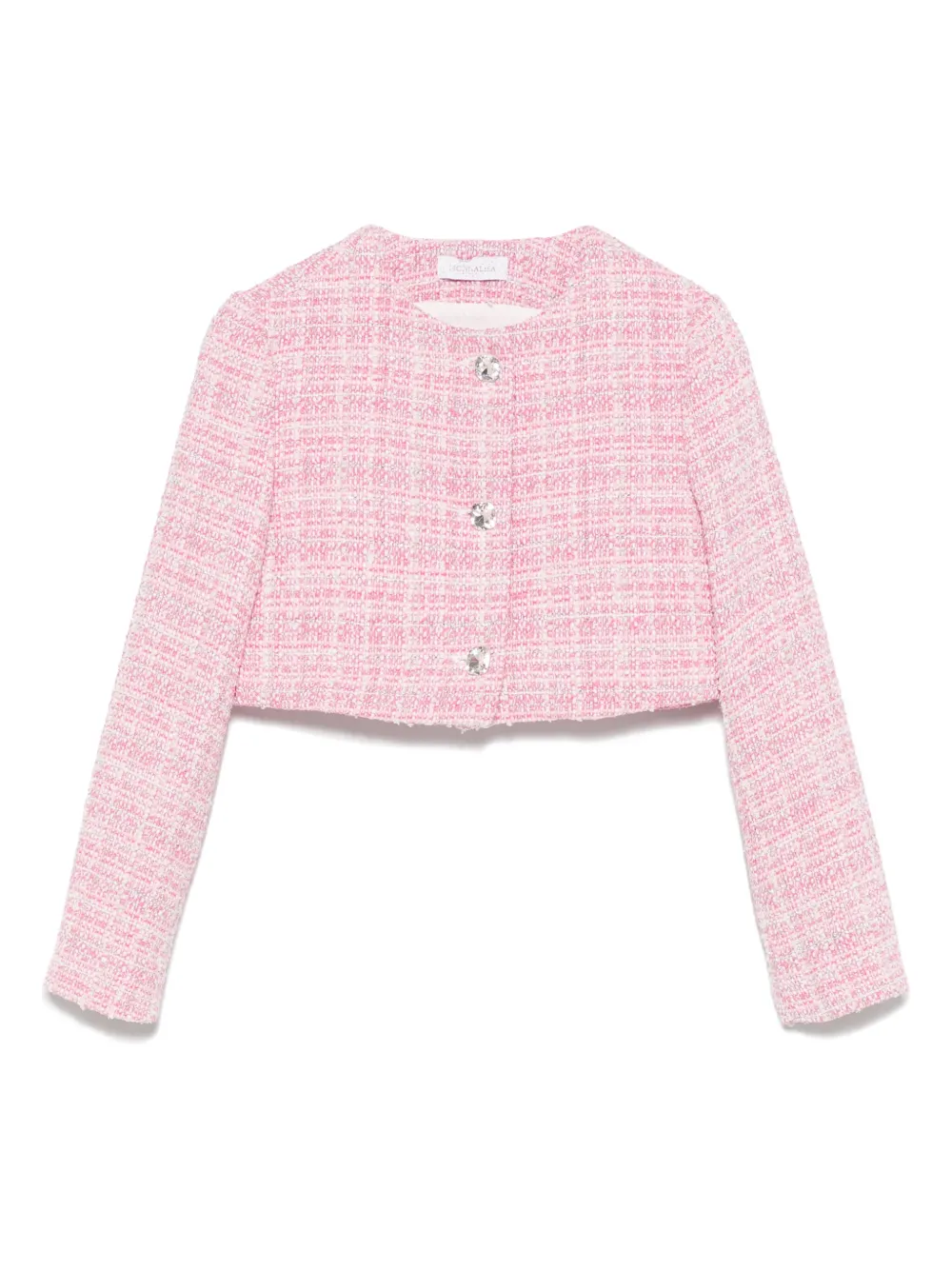 Твидовая куртка Monnalisa, розовый
Твидовая куртка Monnalisa, розовый
