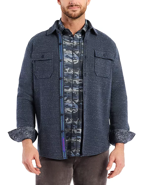 Рубашка-Куртка Вигано Robert Graham, синий
Рубашка-Куртка Вигано Robert Graham, синий