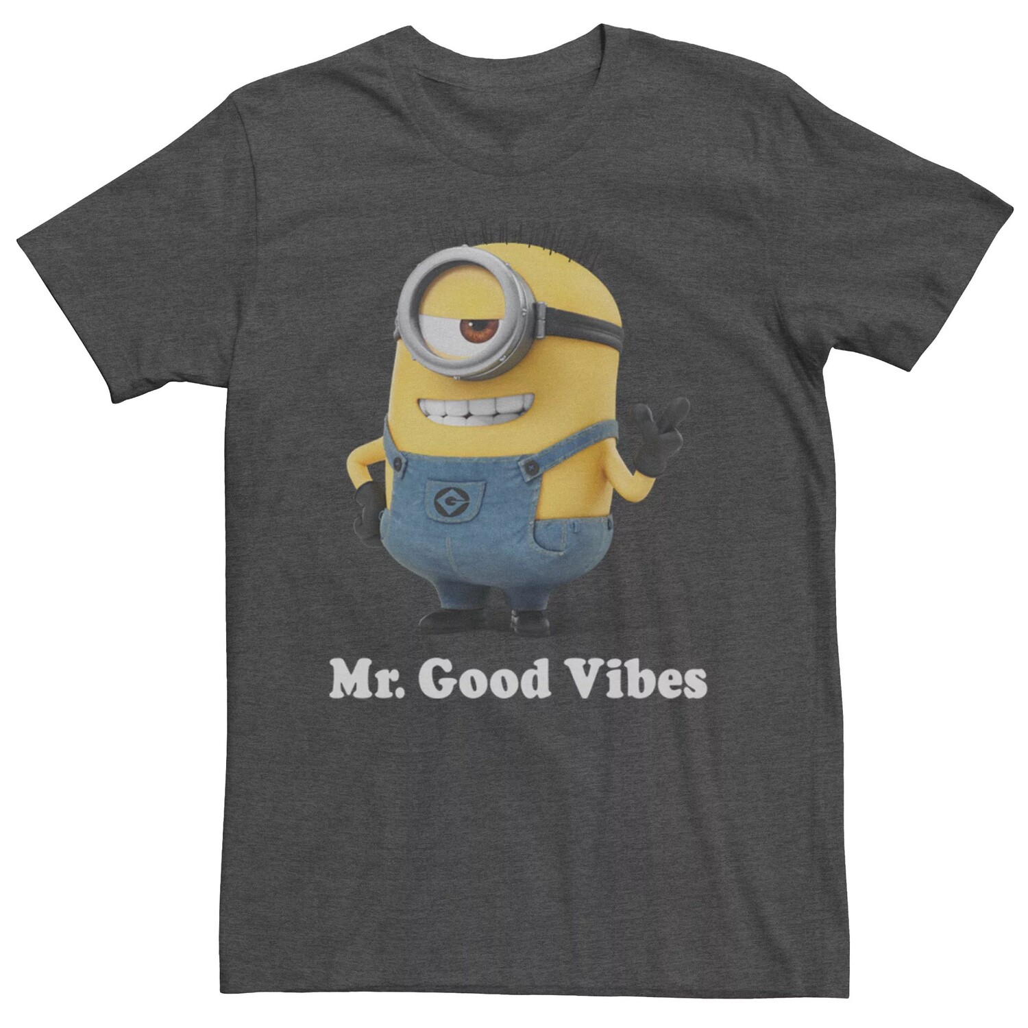 Мужская футболка Minions Mr. Good Vibes Licensed Character
Мужская футболка Minions Mr. Good Vibes Licensed Character