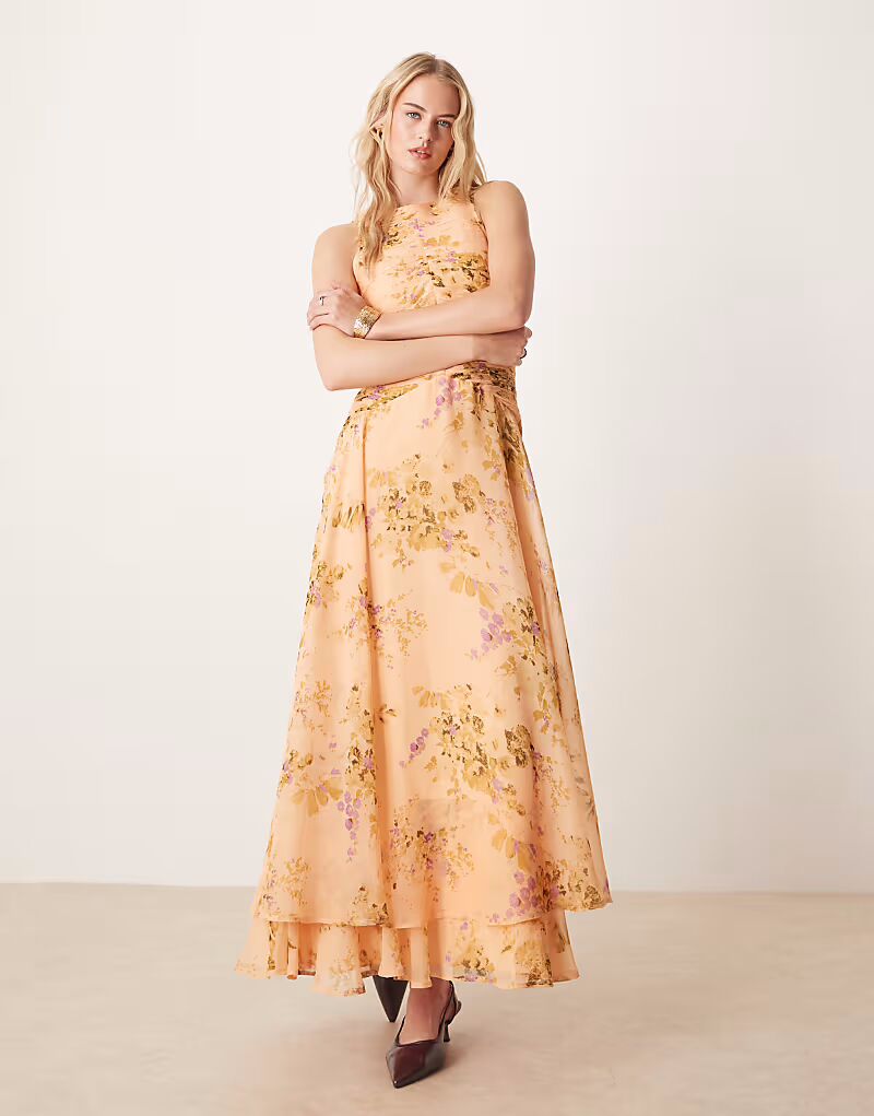 ASOS DESIGN Длинное платье-борцовка со сборками на лифе и заниженной талией, с цветочным принтом ASOS Tall
ASOS DESIGN Длинное платье-борцовка со сборками на лифе и заниженной талией, с цветочным принтом ASOS Tall