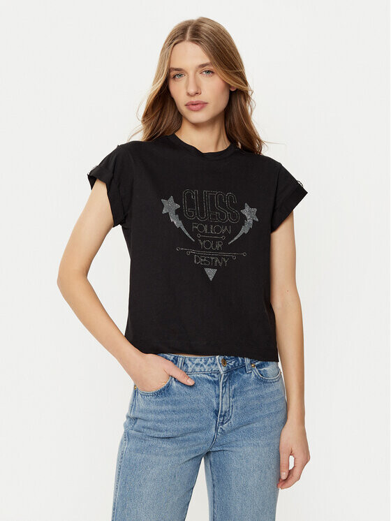 Футболка стандартного кроя Guess, черный
Футболка стандартного кроя Guess, черный