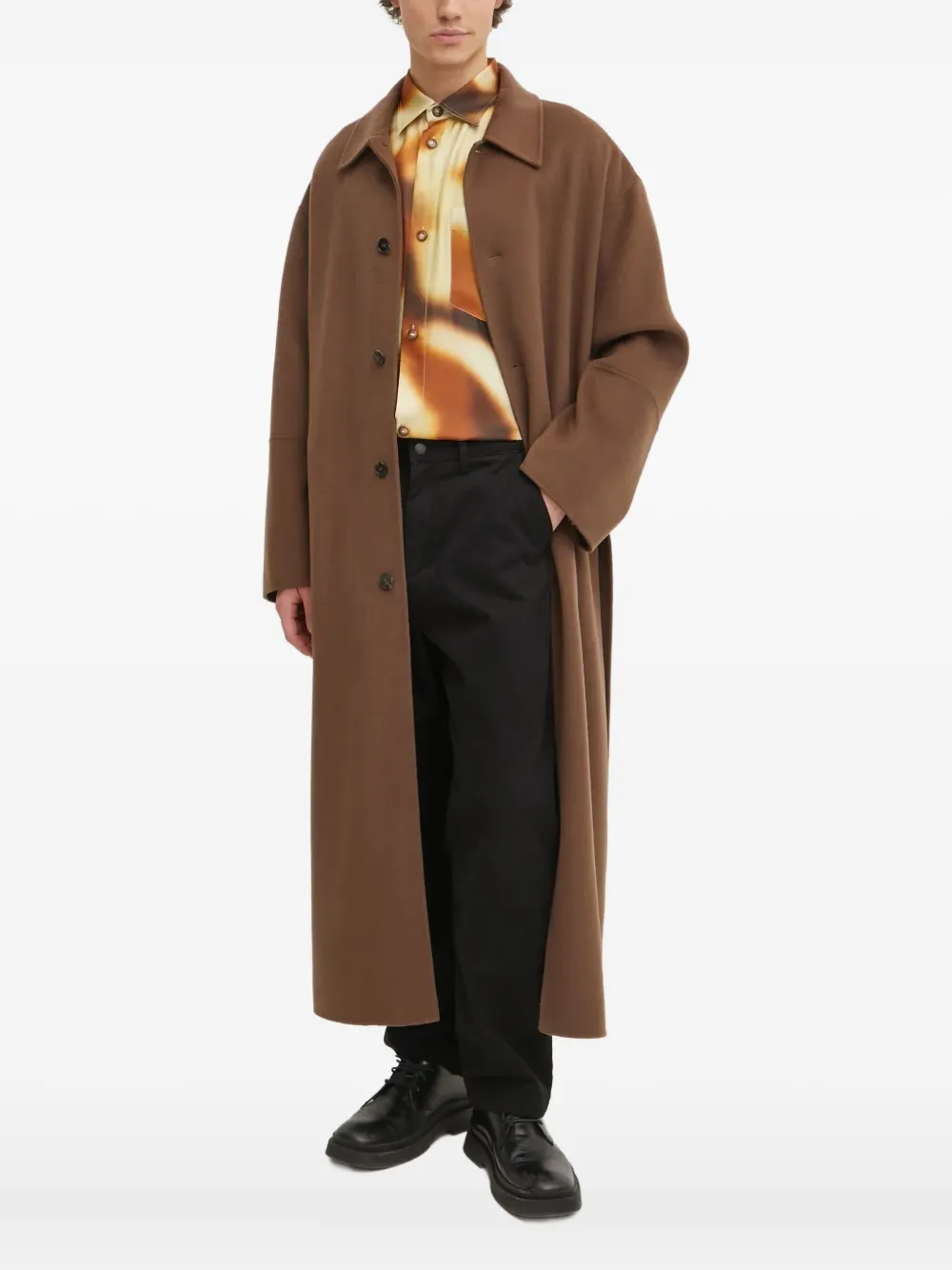 Рубашка Sebas с абстрактным принтом Nanushka, бежевый
Рубашка Sebas с абстрактным принтом Nanushka, бежевый